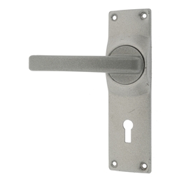 M1E10 - 2 Lever Lockset Satin Chrome